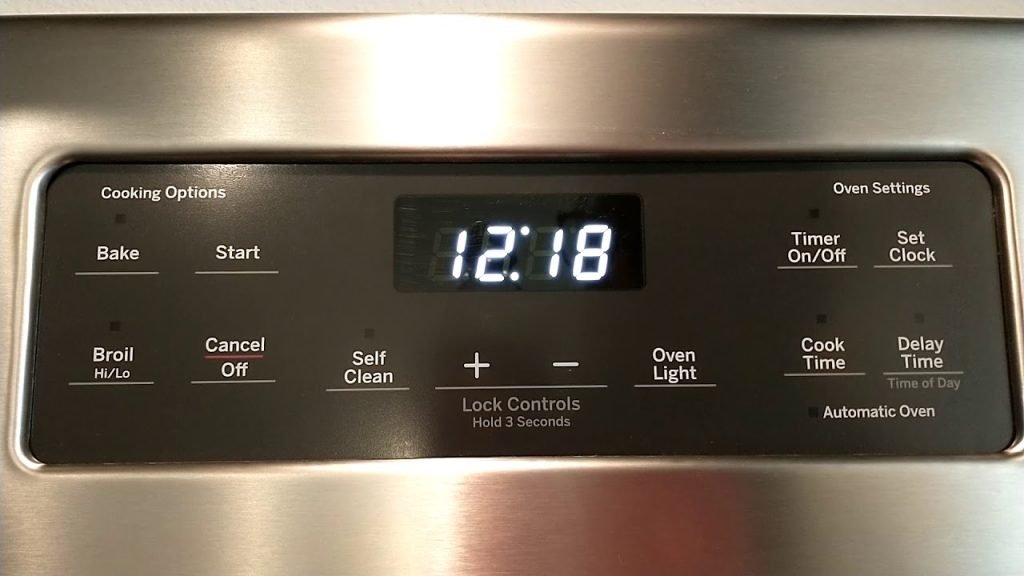 How To Change Clock On GE Stove