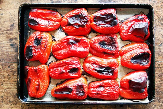 How To Roast Peppers In The Oven